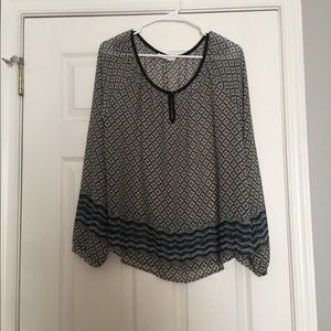 Sheer blouse